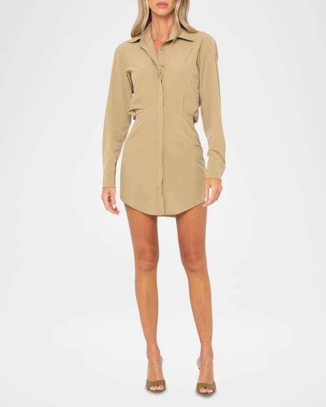 Althea Mini Shirtdress
